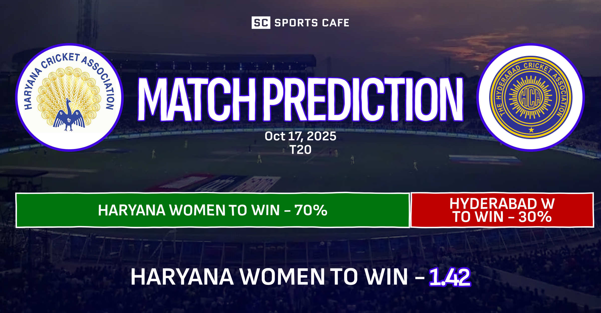Haryana-W vs Hyderabad-W